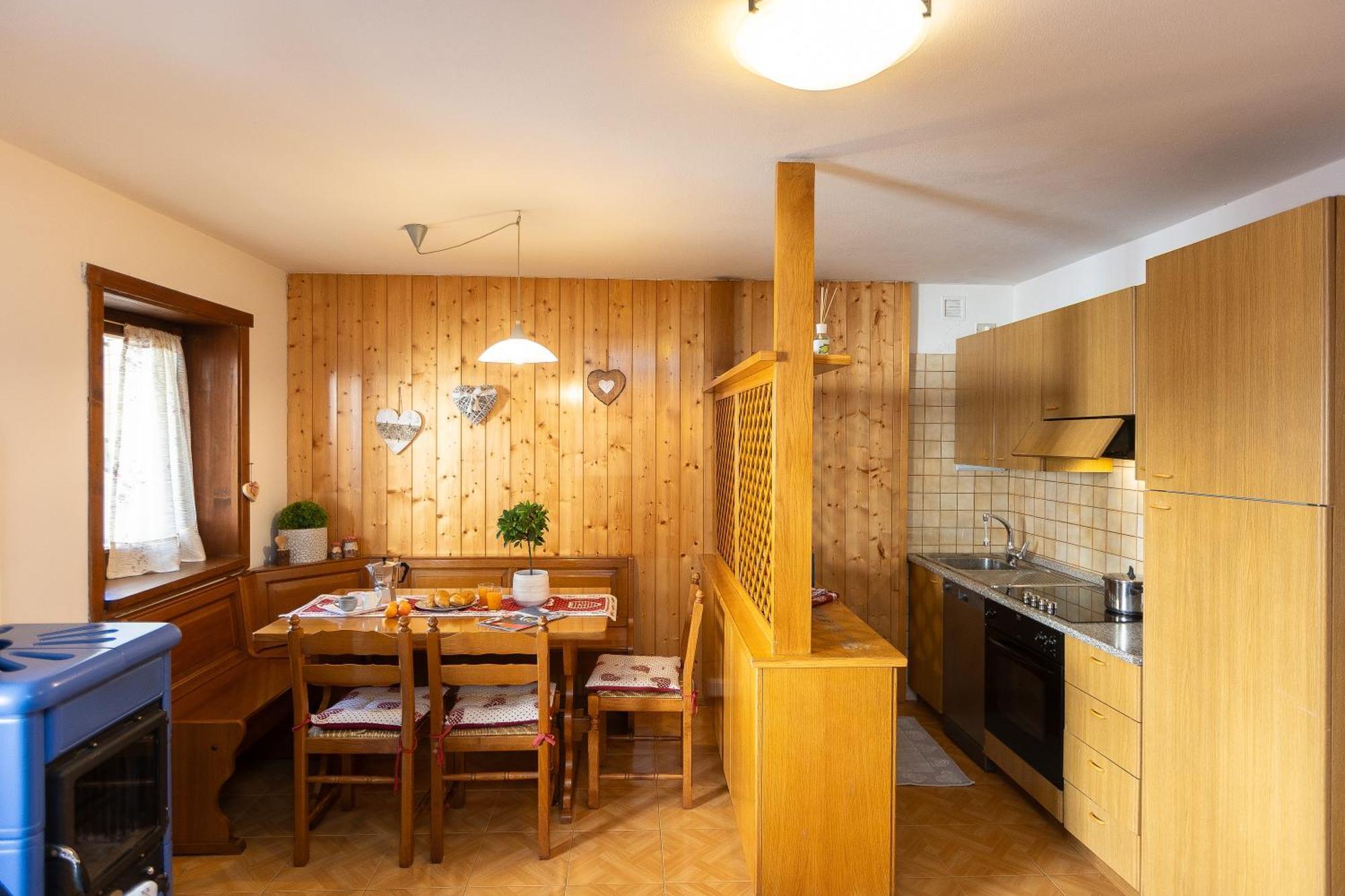 Ciasa De Vich Apartment Vigo di Fassa Bagian luar foto